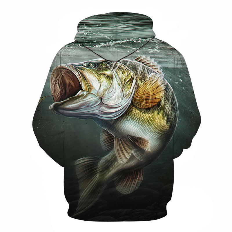 New Men 3D Fishing Clothing Autumn Winter Warm Fishing Clothing Jacket with hat Outdoor
