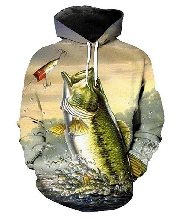 New Men 3D Fishing Clothing Autumn Winter Warm Fishing Clothing Jacket with hat Outdoor