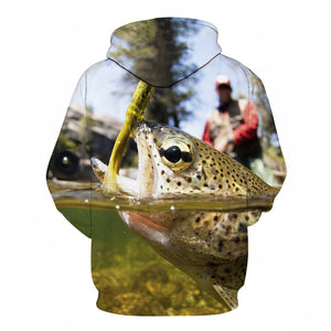 New Men 3D Fishing Clothing Autumn Winter Warm Fishing Clothing Jacket with hat Outdoor