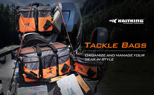 KastKing Fishing Bag Large Capacity Multifunctional Lure Fishing Tackle Pack Outdoor Waist Bags Fishing Boxes Plier Storage