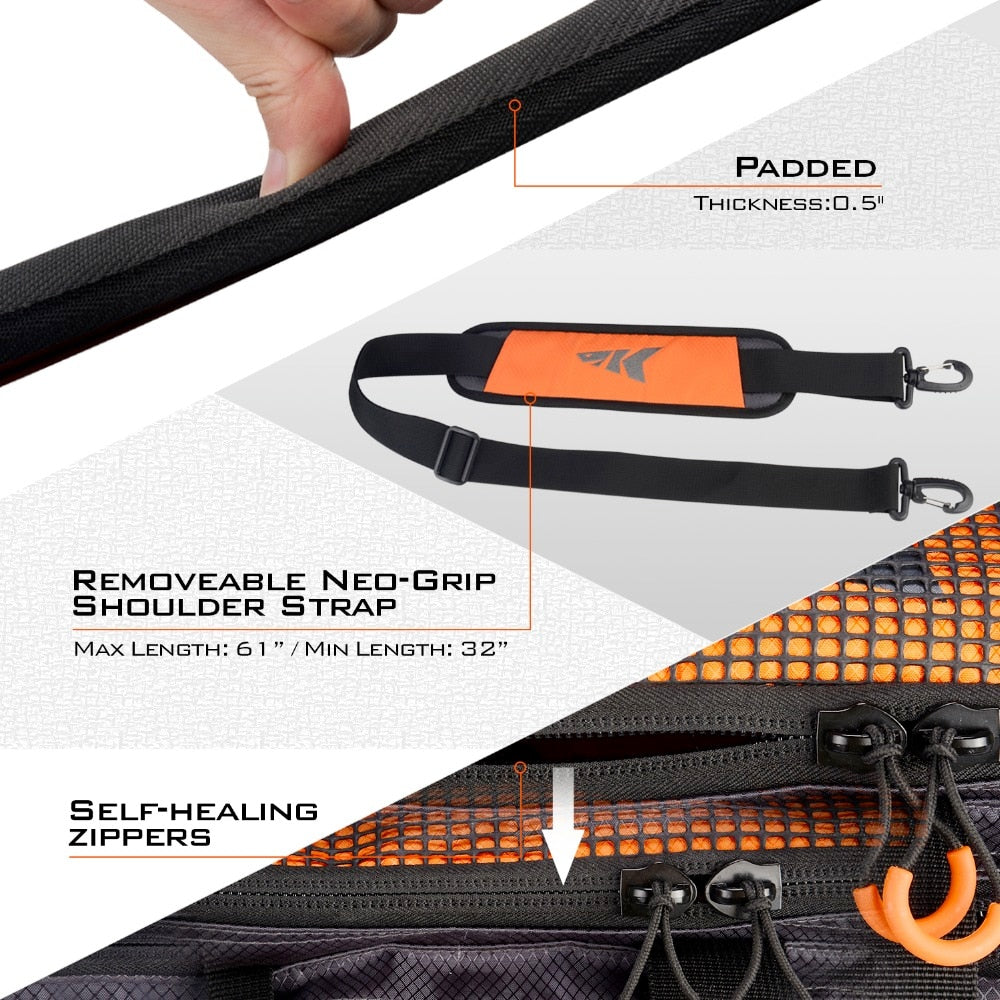 KastKing Fishing Bag Large Capacity Multifunctional Lure Fishing Tackle Pack Outdoor Waist Bags Fishing Boxes Plier Storage
