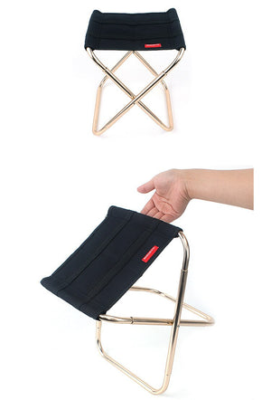 Quality Outdoor Foldable Fishing Chair Ultra Light Weight Portable Folding Camping Aluminum Alloy Picnic Fishing Chair with Bag