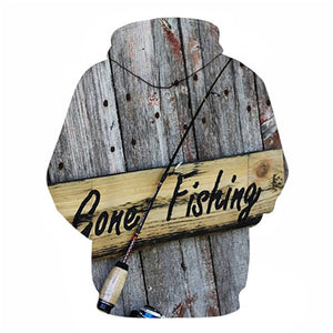 Unisex Autumn And Winter Clothing 3D Printing Hoodie Casual Sports Hoodie Shirt Long-sleeved Hoodie Print Fish Boat Hoodie