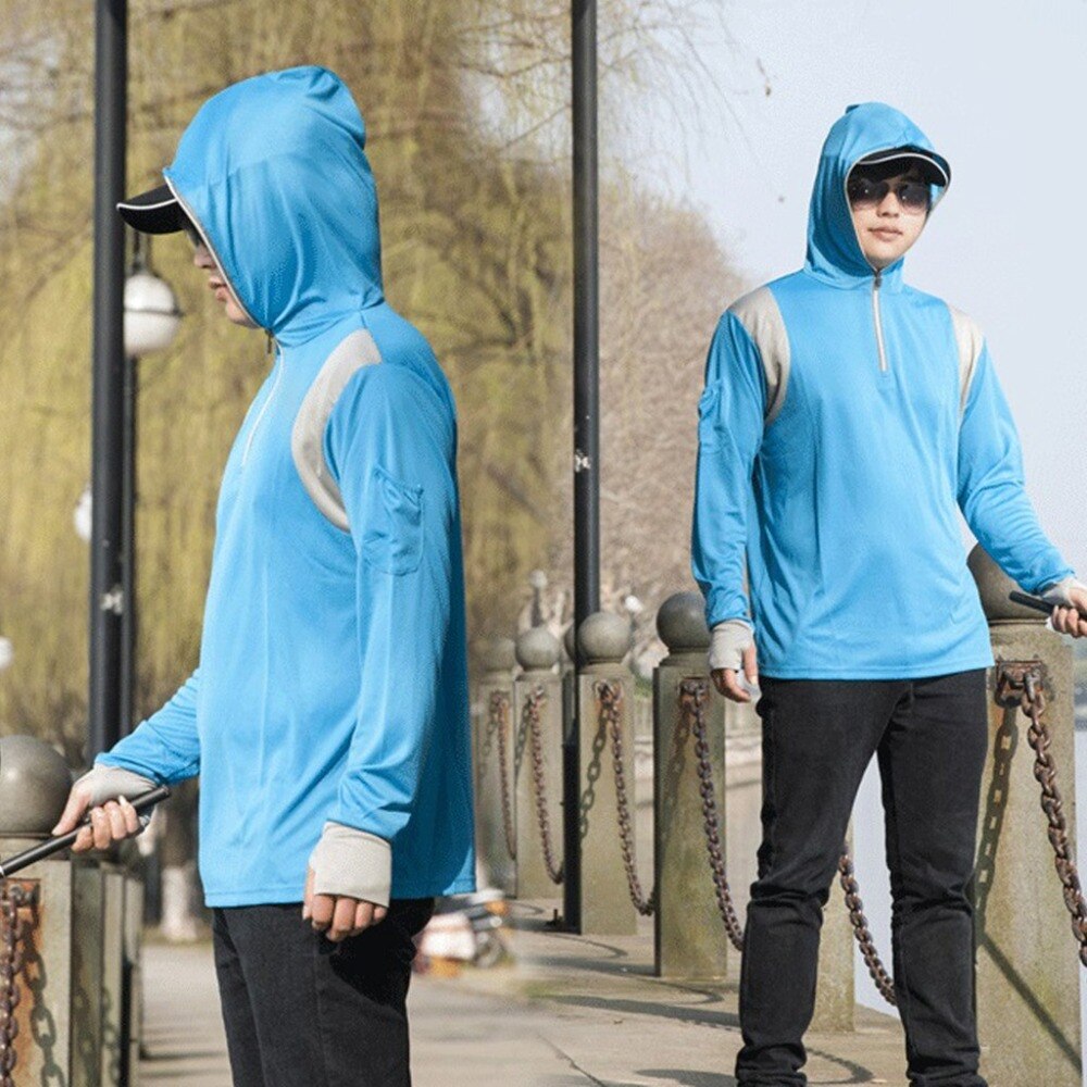 Summer Fishing Clothing for Men Women Long-sleeve
