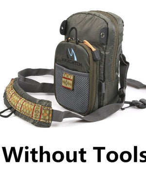 Maximumcatch Fly Fishing Bag Fishing Chest Pack Fishing Backpack With Fishing Tool Accessory