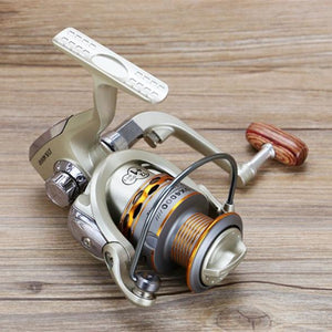 2019 New  Fishing coil Wooden handshake 12+ 1BB Spinning Fishing Reel Professional Metal Left/Right Hand  Fishing Reel Wheels