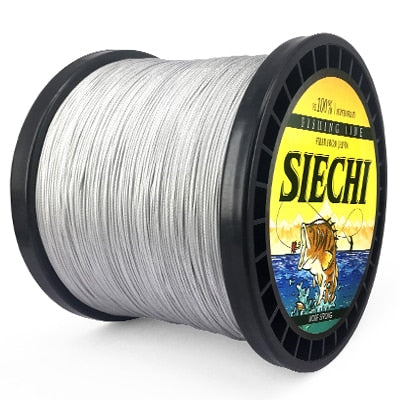 SIECHI 8 Strands 1000M 500M 300M PE Braided Fishing Line tresse peche