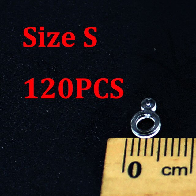 120 PCS Pellets Bait Band Rubber Bait Bander Carp Fishing Accessories Elastic Baitbands Rings For Bait Boilies Holder Tackle