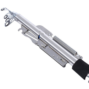 Automatic Fishing Rod High Quality Fish Pole 1.8M 2.1m 2.4m 2.7m  Sea River Lake Stainless Steel Fishing Rod spinning telescopic