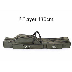 FDDL Fishing Rod bag Carrier Fishing Reel Pole Storage Bag 110cm / 120cm / 130cm / 150cm