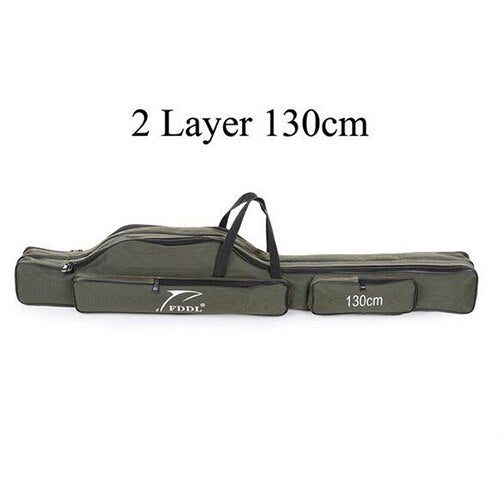 FDDL Fishing Rod bag Carrier Fishing Reel Pole Storage Bag 110cm / 120cm / 130cm / 150cm