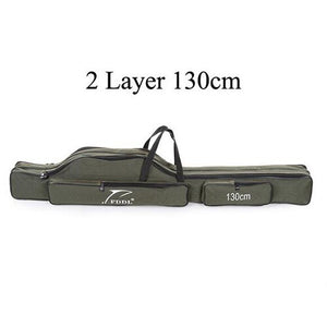 FDDL Fishing Rod bag Carrier Fishing Reel Pole Storage Bag 110cm / 120cm / 130cm / 150cm