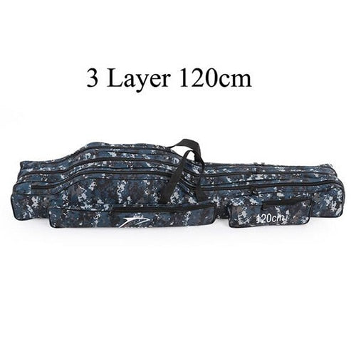 FDDL Fishing Rod bag Carrier Fishing Reel Pole Storage Bag 110cm / 120cm / 130cm / 150cm