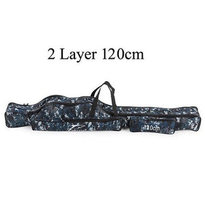 FDDL Fishing Rod bag Carrier Fishing Reel Pole Storage Bag 110cm / 120cm / 130cm / 150cm