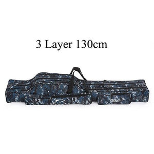 FDDL Fishing Rod bag Carrier Fishing Reel Pole Storage Bag 110cm / 120cm / 130cm / 150cm