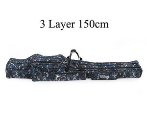 FDDL Fishing Rod bag Carrier Fishing Reel Pole Storage Bag 110cm / 120cm / 130cm / 150cm