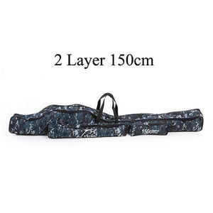 FDDL Fishing Rod bag Carrier Fishing Reel Pole Storage Bag 110cm / 120cm / 130cm / 150cm