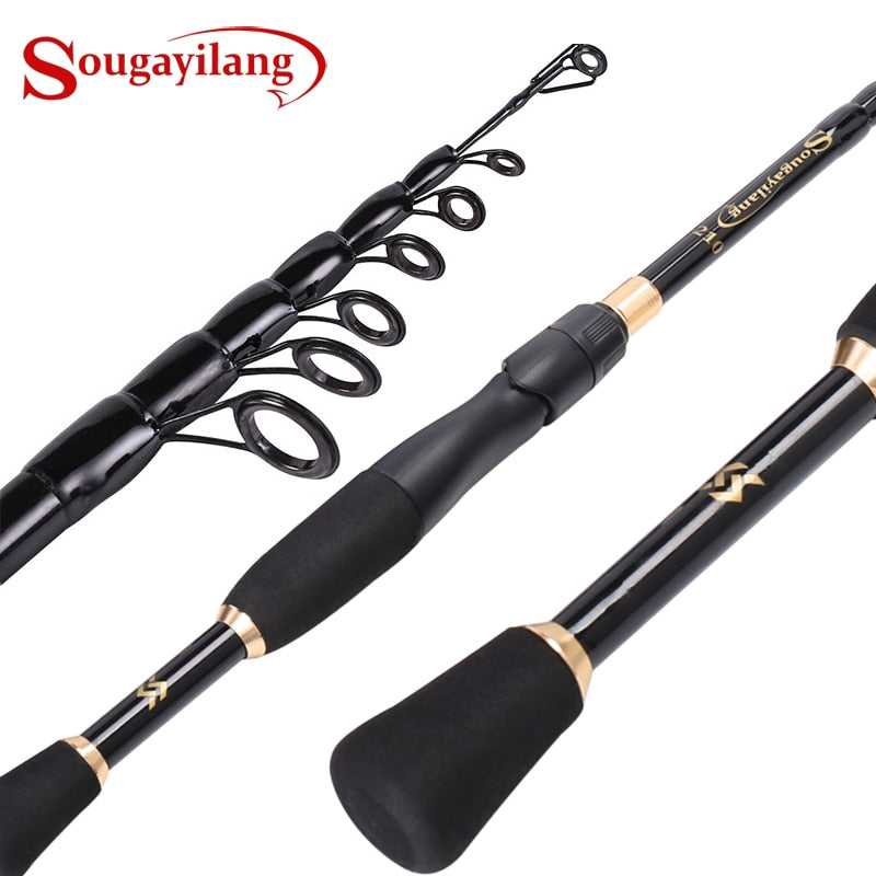 Fishing Rod Carbon Fiber Material 1.8-2.4m Fishing Rod Tackle